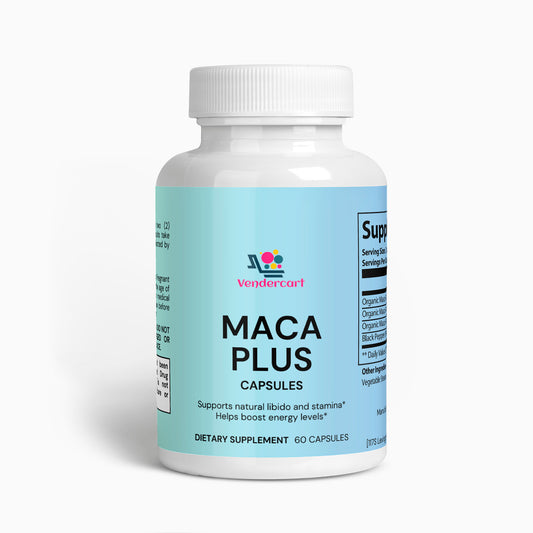 Maca Plus Premium Triple Maca Blend For Energy, Hormone Balance Vitality