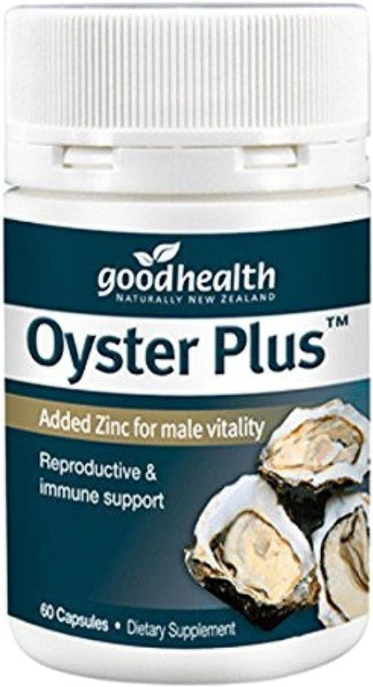 Suplemento dietético para la salud y la vitalidad Oyster Plus Zinc And Taurine Marine Nutrient 60 cápsulas