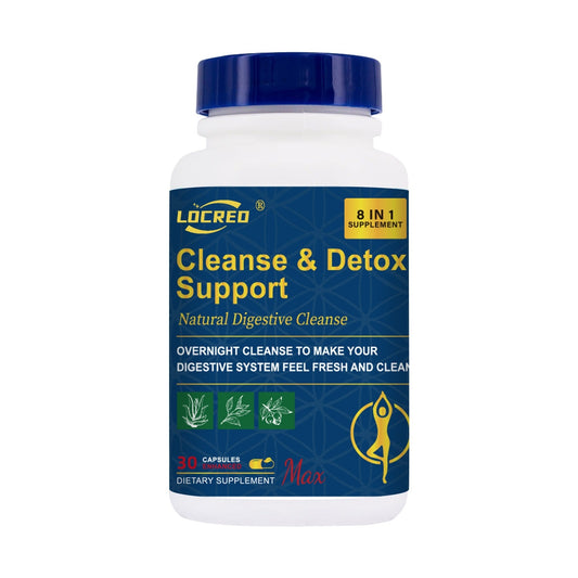 Cleanse & Detox Capsule Gentle Herbal Supports Digestive Health 30 Capsules